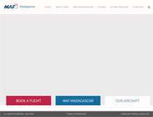 Tablet Screenshot of maf-madagascar.org